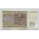 BELGICA 1956 20 FRANCOS  BILLETE EN BUEN ESTADO